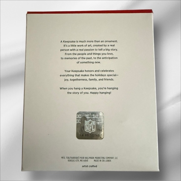 Hallmark Keepsake Ornament 2022, NFL Kansas City Chiefs Patrick Mahomes II - NWT - Picture 2 of 5